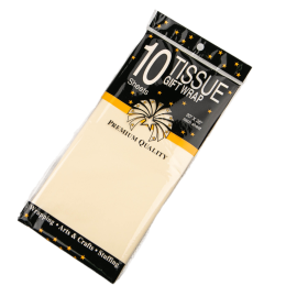 Бумага упаковочная тишью Шампань, 10 листов (лист 55х60 см)