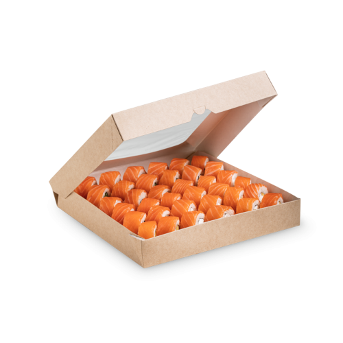 Упаковка для кондитеров OSQ Tabox Pro 2500 КРАФТ, 26 х 26 х 4 см