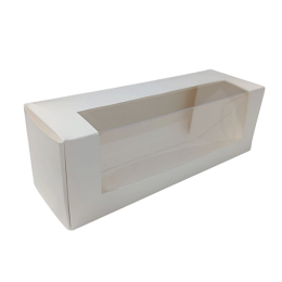 Короб для пирожных макарон, 6 х 18 х 6 см