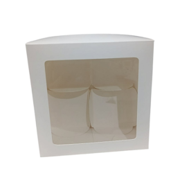 Коробка складная для моти на 4 ячейки (12х12х6 см)