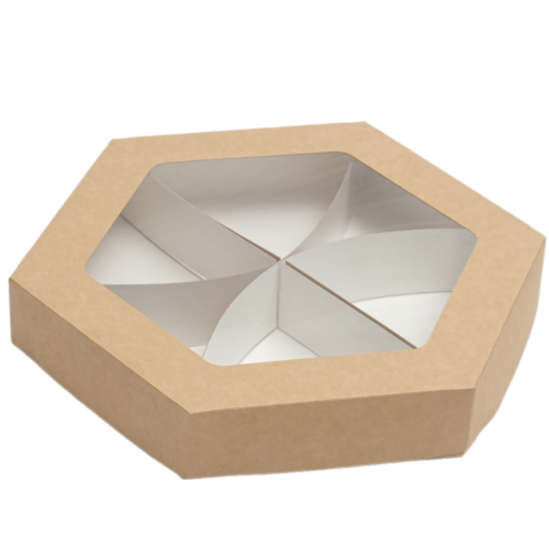 Менажница крафтовая 20 х 4 см - идеальный выбор для кондитеров