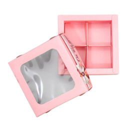 Коробка для конфет «От всей души», 10.5 х 10.5 х 3.5 см 