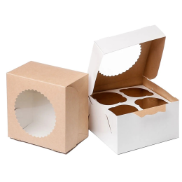 Упаковка на 4 капкейка (OCQ MUF 4)