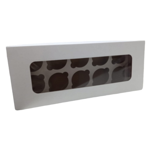 Коробка для капкейков из гофрокартона на 10 ячеек – идеальный выбор для кондитеров