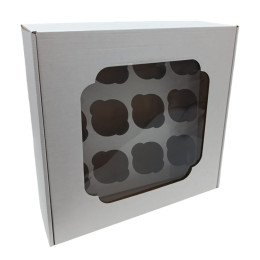 Короб из гофрокартона на 12 ячеек (30 х 30 х 10)