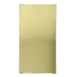 Коробка для шоколада с окном «Золото» (17.3×8.8×1.5 см)