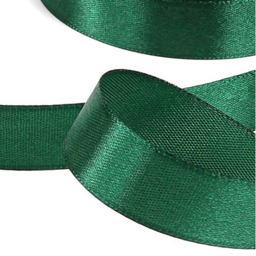 Лента атласная №128(49) 25мм*25±1ярд(23м±1м) тёмно-зелёный по отличной цене