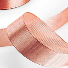 Лента атласная, 20 мм, 23±1 м, цвет капучино №146