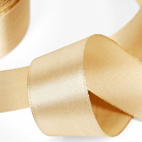 Лента атласная 23±1 м, 25 мм,тёмно-бежевая №168 по лучшей цене