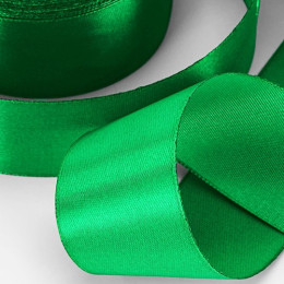Лента атласная 23 ± 1 м, цвет зелёный №19