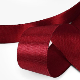 Лента атласная 23±1 м, бордовая №37