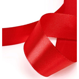 Лента атласная 23±1 м, красная №26