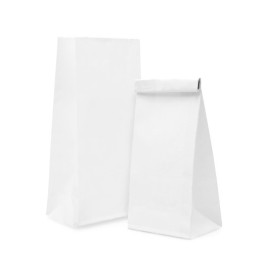Пакет бумажный без ручки, плоское дно, белый