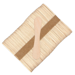 Набор деревянных палочек для мороженого, 7,5×1,1х1,5 см, 100 шт