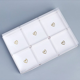 Коробка для для муссовых пирожных «Present», 27 х17.8 х 6.5 см