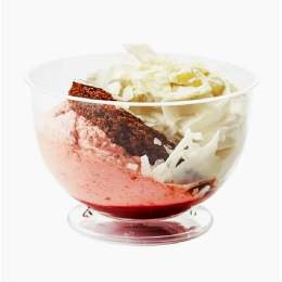 Креманка пластиковая  "Кристалл", 200 мл