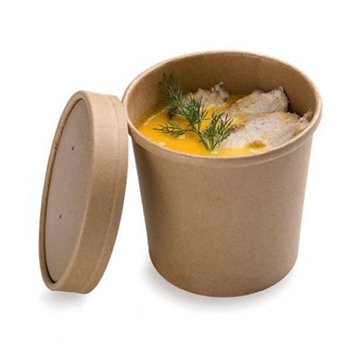 Круглый контейнер OSQ Round Bowl 400 D-100мм, h-85мм с крышкой по отличной цене