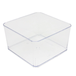 Стакан "Квадрат" 97 х 97 х 50 мм, 350 мл, с крышкой