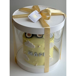 Тубус с пластиковой стенкой 26 х 26 см