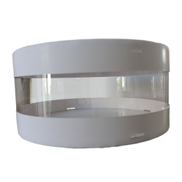 Короб ТУБУС для тортов и пирожных d24 см h10 см, без окна