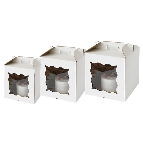 Коробка-чемодан из гофрированного картона 260 х 260 х 300 мм по лучшей цене