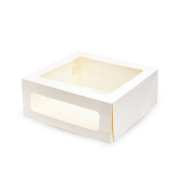 Упаковка ForGenika Cake Window White 24 х 24 х 10 см