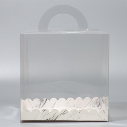 Коробка-сундук, кондитерская упаковка «Present for you», 20 х 20 х 20 см