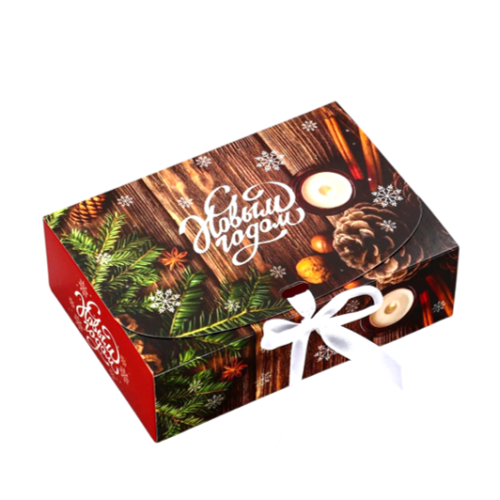 Складная коробка подарочная «Праздничный вечер», 16 × 11,5 × 5 см