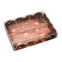 Коробка для печенья "Верь в чудеса", 14 х 10,5 х 2,5 см