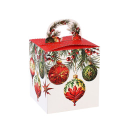 Коробка сборная «Яркие шары» 14 х 16 х 14 см