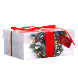 Коробка для капкейка «С праздником!», 23 × 16 × 10 см