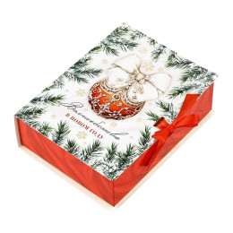 Складная коробка-книга «Волшебства в Новом году», 16,5 х 12,5 х 5 см