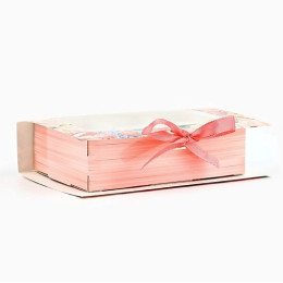 Коробка под 6 конфет с ячейками «Подарок», 14,8 х 9,5 х 3,5 см