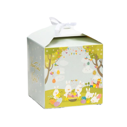 Коробка складная "Светлой пасхи!", 10 х 10 х 10 см