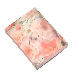 Коробочка для печенья, "Цветы", 14 х 10,5 х 2,5 см