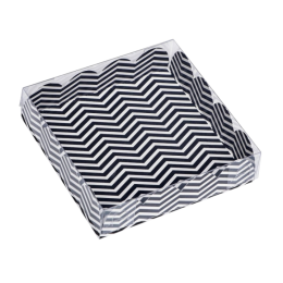 Коробка для печенья, «ЗигЗаг», 12 × 12 × 3 см