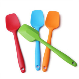 Лопатка силиконовая широкая 27 см