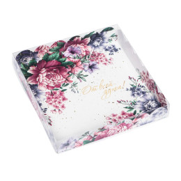 Коробка для печенья, "От всей души" 18 х 18 х 3   