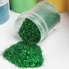 Декоративные украшения «Блёстки пищевые», ярко-зелёные