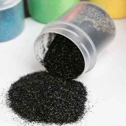 Декоративные украшения «Блёстки пищевые» чёрные