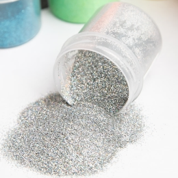 Декоративные украшения «Блёстки пищевые», серебро голографическое