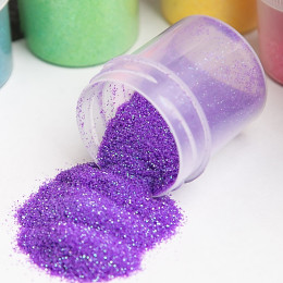 Декоративные украшения «Блёстки пищевые», фиолетовые