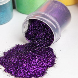 Декоративные украшения «Блёстки пищевые», тёмно-фиолетовые