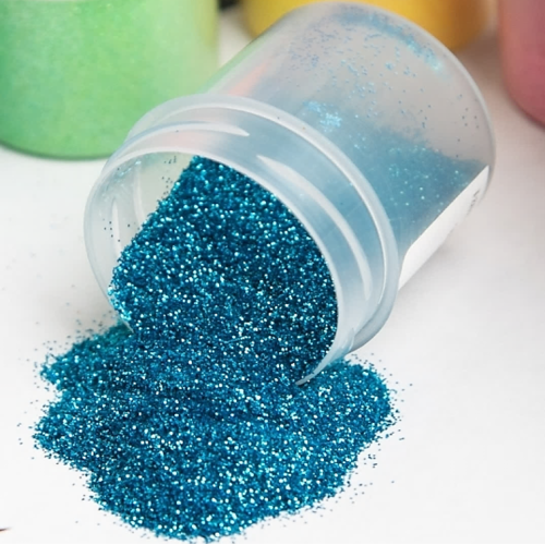 Декоративные украшения «Блёстки пищевые», бирюзовые