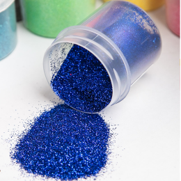 Декоративные украшения «Блёстки пищевые», синие
