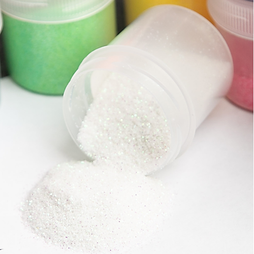 Декоративные украшения «Блёстки пищевые», белые по лучшей цене