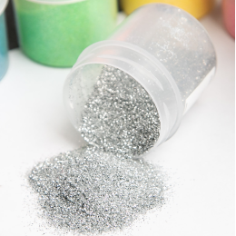 Декоративные украшения «Блёстки пищевые», серебро