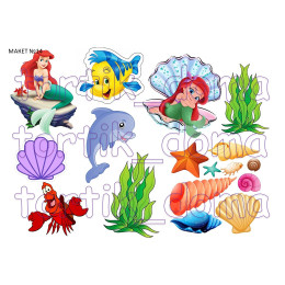 Макет №14 "Русалочка" 