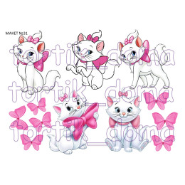 Макет №31 "Кошечка Мари" 