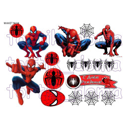 Макет №35 "Человек Паук" 